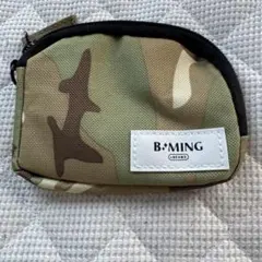 B:MING by BEAMS カモフラージュ柄 コインケース