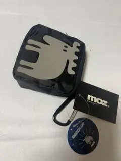 オシャレmoz エコバッグ 折りたたみ 黒