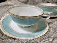 ノリタケ ハナレイクHANAREIKU カップ&ソーサー 2客セット