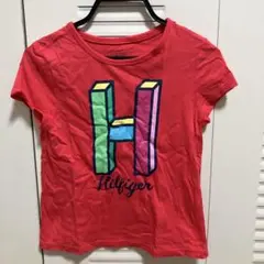 Tommy Hilfiger 赤 Tシャツ S/P (6-7歳)