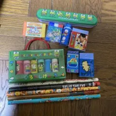 ケロケロけろっぴ 文房具セット　平成文具セット