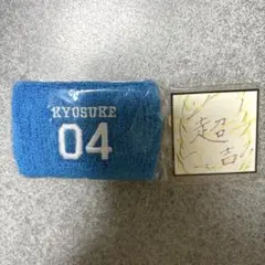 XQUARE カプセルトイ 藤牧京介 リストバンド ステッカー