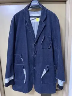 r*9様 UNDERCOVER 94-95AW 復刻 ほつれコーデュロイジャケッのサムネイル