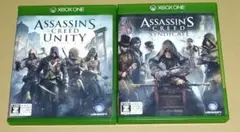 アサシンクリード シンジケート & ユニティ XBOX ONE 2点セット