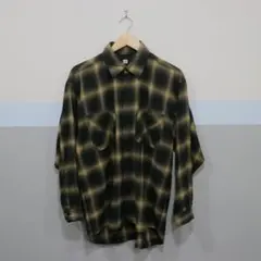 ETS.MATERIAUX Ombre Check Flannel Shirtsのサムネイル