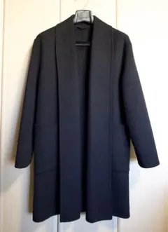 Zara ショールカラーコート ブラック