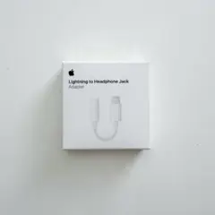 Apple純正　3.5mm ステレオ ヘッドフォンジャック 変換アダプタ