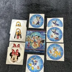 東京ディズニーシー 5周年 キャラクターシールセット