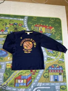 ミニバス　ロングTシャツ150 ネイビー