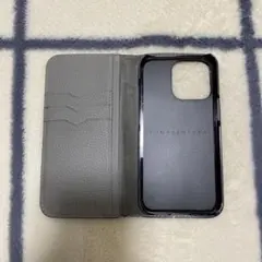 BONAVENTURA 手帳型iPhoneケース グレー