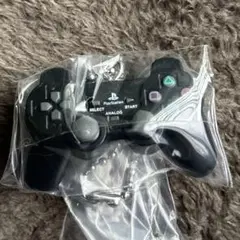 PlayStationミニチュアチャーム付き 黒ブラックコントローラー