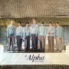 【新品未開封】なにわ男子アクスタ ＋Alphaアルバム初回限定盤特典