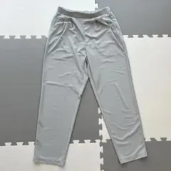 ゆ*か様 UNIQLO クレープジャージーテーパードパンツ ライトグレー Sサイ