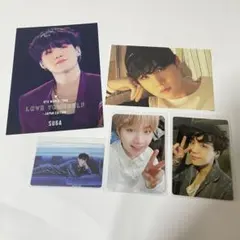 BTS SUGA トレカ、フォトカードセット