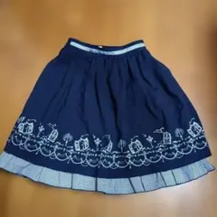アクシーズファム スカート乙女チック 柄 チュール フレア　М　美品のサムネイル