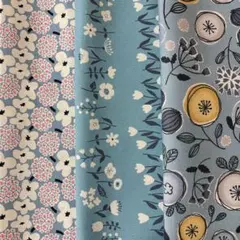 北欧柄カットクロス３枚セット