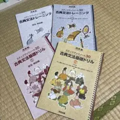 河合塾 古典文法基礎ドリル 古典文法トレーニング 2冊セット