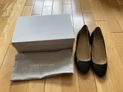ファビオルスコー二 FABIO RUSCONI 黒パンプス 冠婚葬祭にも 36のサムネイル