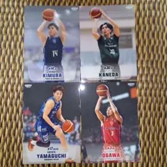 B.LEAGUE BBMカード 4枚セット 神戸ストークス