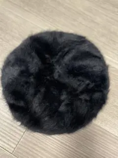 Azur by moussy フェザーニットベレー帽