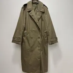 【UNIQLO】カーキ ダブルブレスト トレンチコート