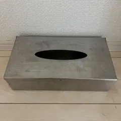 IKEA GRUNDTAL ステンレススチールティシュボックス