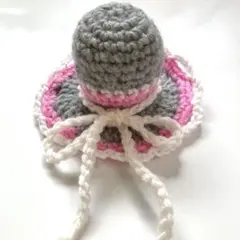 毛糸のドアノブカバー　〈ハンドメイド〉