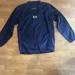 Under Armour ネイビー Vネックジャケット YXL