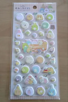 すみっコぐらし☆ふにふにシール☆たぬきのまんまるレストラン☆サンエックス