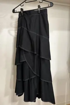 PAGEBOY　ティアードフリルスカート