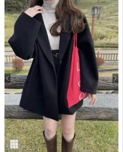 GRL グレイル ルーズテーラードコート 