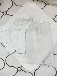 セレモニードレス　おくるみ　4点セット　50〜60