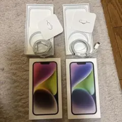 iPhone14 空箱、付属品 2個セット