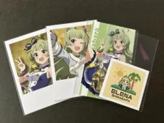ミリオンライブ 島原エレナ　フォト風カード ステッカー 纏め売り