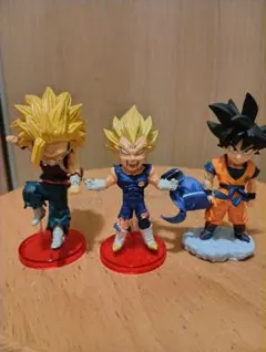 ドラゴンボール ワーコレ　魔人ベジータ3体セット