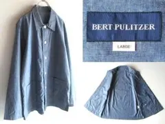 未使用 バートピューリッツァー シャンブレー カバーオール シャツジャケット L