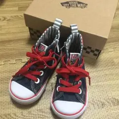 VANS ヴァンズ バンズ ハイカットシューズ スニーカー キッズ 16 美品