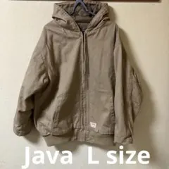 JaVa ジャバ別注　キルティングコットン　フード付き オーバーサイズ ブルゾン
