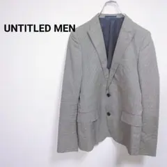 ◇アンタイトルメン【M】テーラードジャケット　羽織り　フォーマル　ウール100%