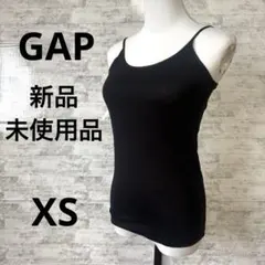 新品未使用品[GAP ギャップ] キャミソール XS 黒 ストレッチのサムネイル