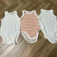 ベビー肌着 3点セット メッシュ 95cm未満