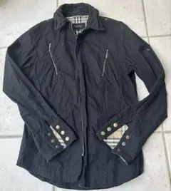 秋冬　BURBERRY BLACK LABEL ブラック ジャケット　サイズL