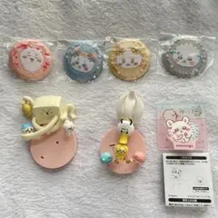 ちいかわ 刺繍缶バッジ 討伐シーンフィギュア アクリルシーンクリップのサムネイル