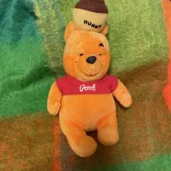 ディズニーランド　くまのプーさん　ぬいぐるみ　レトロ