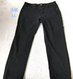 黒　パンツ　LL　冷感　しまむら　W77〜85　中古のサムネイル