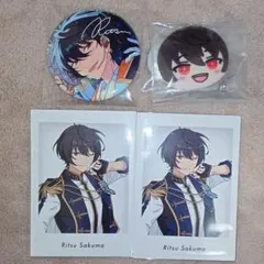 あんスタ 凛月 10周年 缶バッジ 特典 ぱしゃっつ おまんじゅう前髪クリップ