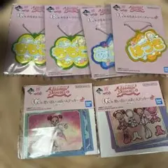 おジャ魔女どれみ　一番くじ　ラバーチャーム　ステッカー