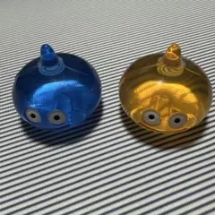 ドラゴンクエスト　スライムフィギュア ガチャ　青 オレンジ 2個セット