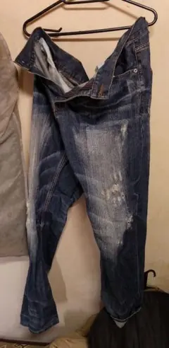 U.S. BOARDER KIXX ダメージデニム XL