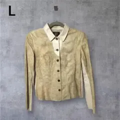 Ville dazur ビンダジュール レザー ジャケット 羊皮 秋服 冬服 秋